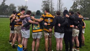 <p>The Newbridge huddle following their impressive victory away to New Ross.</p> <p>The Newbridge huddle following their impressive victory away to New Ross.</p>