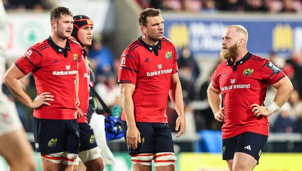 Tadhg Beirne and Jeremy Loughman are back in the starting lineup for Munster. Photo: INPHO/Dan Clohessy