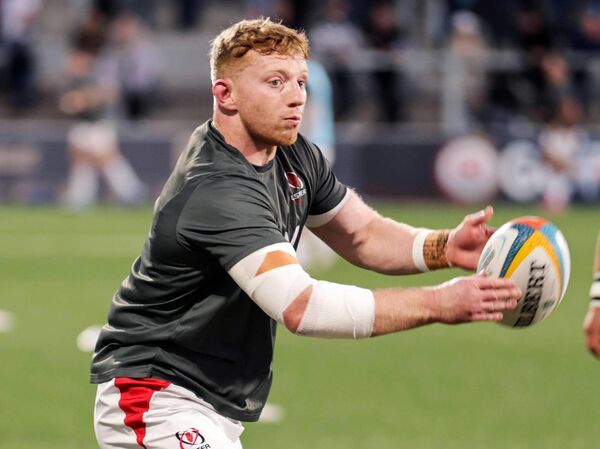 Athy's Martin Moloney is set to make his second appearance for Ulster this weekend in Parma. Photo: INPHO/Morgan Treacy.