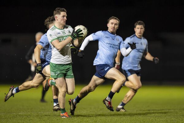 James Dalton attacks the Eadestown defence.