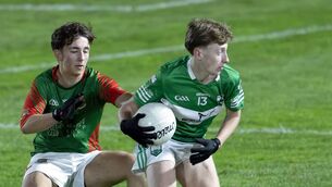 <p>Matthew Mulpeter scored 2-4 as Rathangan won the Manguard Plus Minor 'C' Football championship</p> <p>Matthew Mulpeter scored 2-4 as Rathangan won the Manguard Plus Minor 'C' Football championship</p>