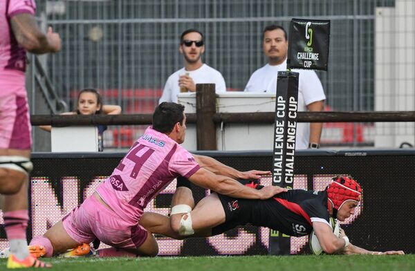 Athy's Martin Moloney came off the bench to score the try that secured a bonus-point victory for Ulster over Zebre. Photo: INPHO/Giuseppe Fama Athy's Martin Moloney came off the bench to score the try that secured a bonus-point victory for Ulster over Zebre. Photo: INPHO/Giuseppe Fama