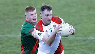 <p>Fionn Dowling's last gasp equalising two-point free meant a draw in this year's National Electrical Wholesalers Intermediate Championship Final. Suncroft and Milltown will meet again in a replay on Saturday evening at 6.30pm in Cedral St Conleths Park. Photo: Sean Brilly</p> <p>Fionn Dowling's last gasp equalising two-point free meant a draw in this year's National Electrical Wholesalers Intermediate Championship Final. Suncroft and Milltown will meet again in a replay on Saturday evening at 6.30pm in Cedral St Conleths Park. Photo: Sean Brilly</p>