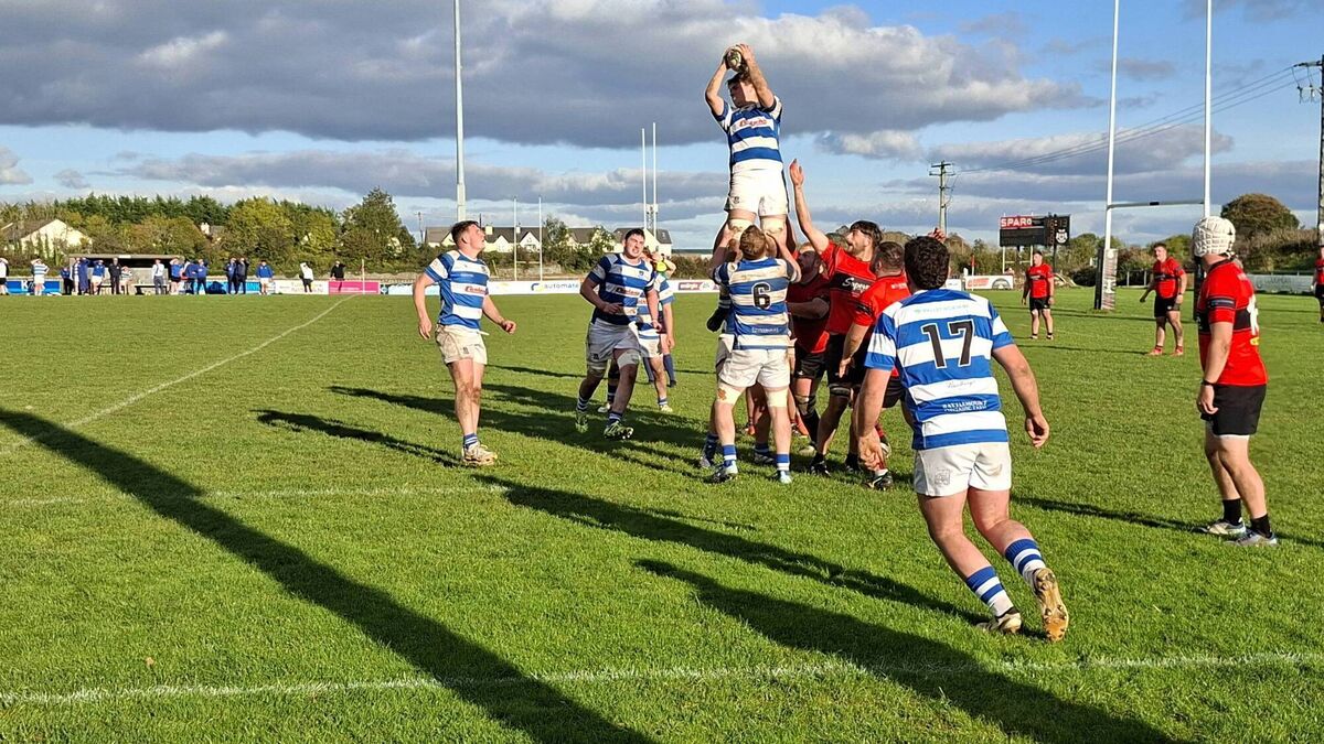 Fifth straight win as Athy survive tough test in Tullamore