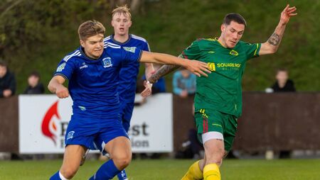 Encouraging performance for Newbridge but wait to win goes on