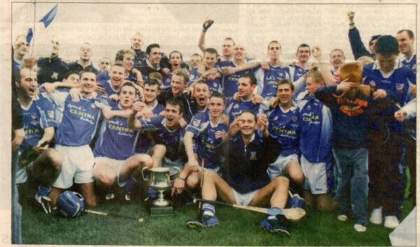 Winning the Kildare Senior Hurling Championship with Celbridge in 2005 was the highlight for Mark Moloney during his career with Celbridge