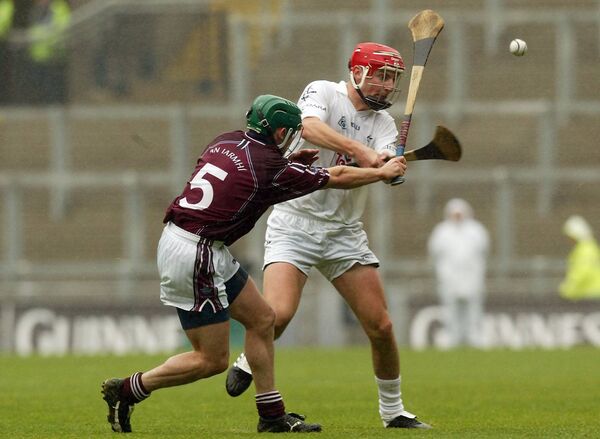 In action against Westmeath's Paddy Dowdall in the 2007 Christy Ring Final Photo ©INPHO/James Crombie