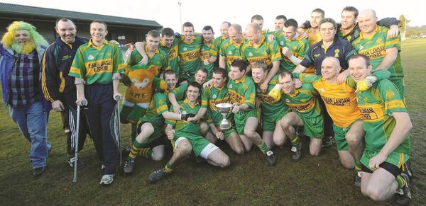 Kevin McNally was goalkeeper as Ballymore were crowned 2010 Leinster Intermediate champions 