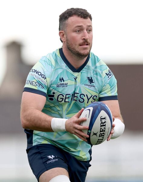 Will Connors is set to make his debut for Connacht off the bench against Zebre. Photo: INPHO/James Crombie Will Connors is set to make his debut for Connacht off the bench against Zebre. Photo: INPHO/James Crombie